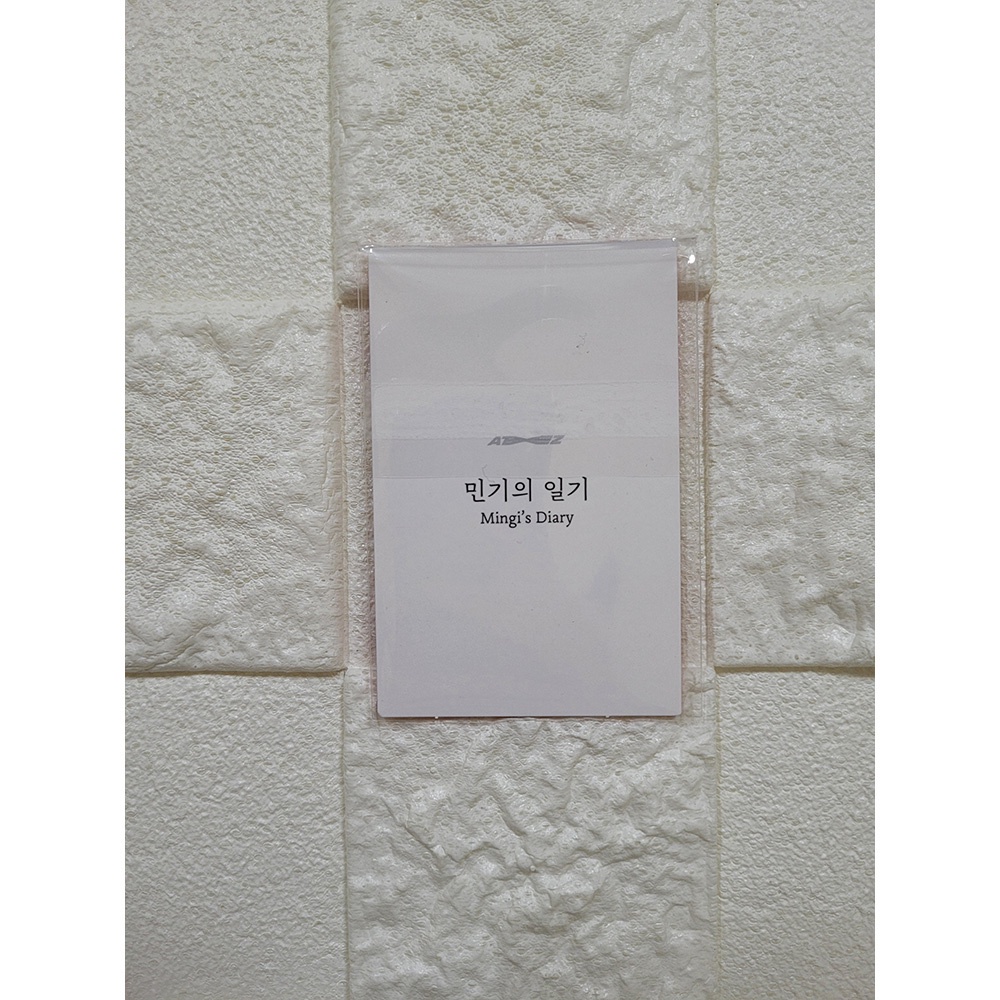 Album Ateez 5th Mini - Zero Febre Part.1 (Mingi Fotocard) | Shopee