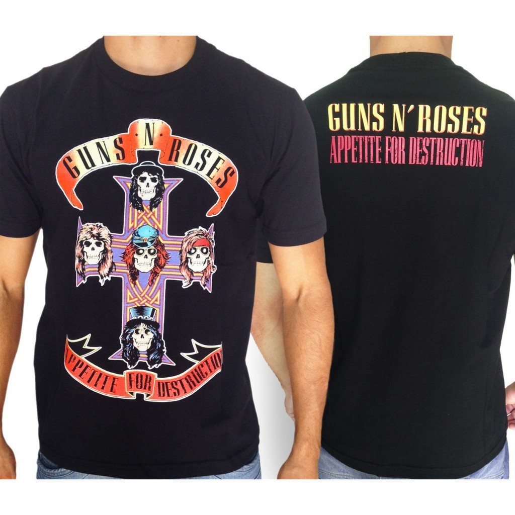 Camiseta Guns n" Roses - Appetite for Destruction - TOP