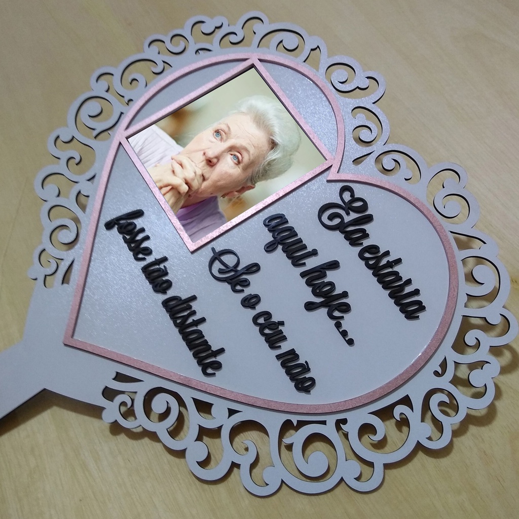 Placa para cerimônia em memória Casamento, debutante