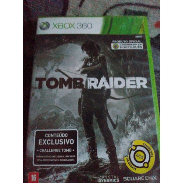 Tomb Raider - Jogo Original Xbox 360 - Mídia Física