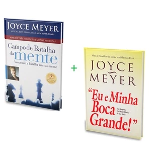 Kit Campo Batalha Da Mente + Minha Boca grande Joyce Meyer em Oferta na Shopee