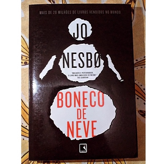 Boneco de Neve -Jo Nesbo(LIVRO) | Shopee Brasil