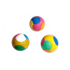 Brinquedo Bola Quebra-Cabeça - Sortido - 1 unidade - Rizzo - Rizzo  Embalagens
