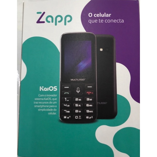 Celular Multilaser Zapp Whatsapp Dual Chip 3g Wifi | Shopee Brasil