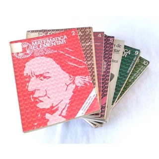 Lote - Fundamentos de Matemática Elementar - Volumes 2, 3, 4, 5, 6, 9 e 10