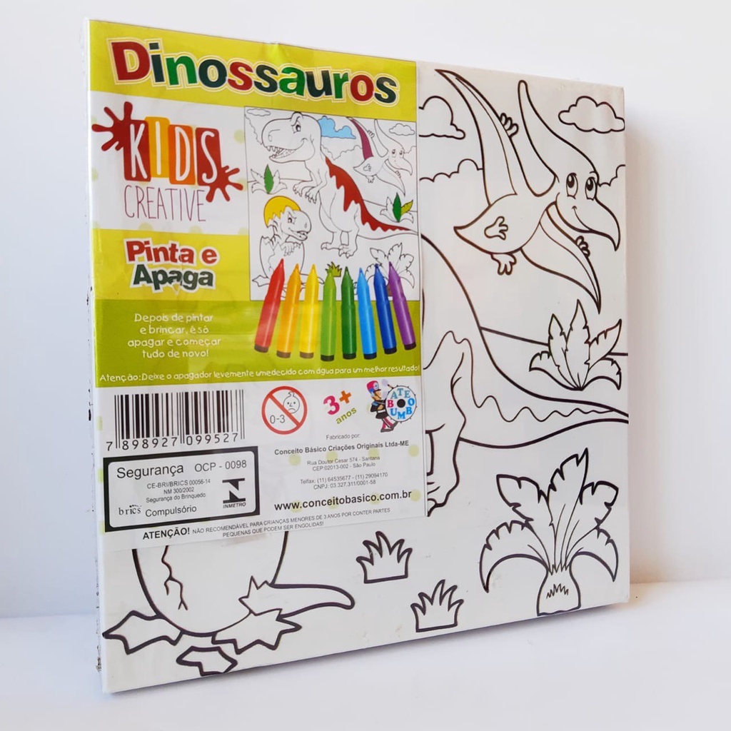 dinossauro para pintar (13) - Educarolando - Aprender brincando