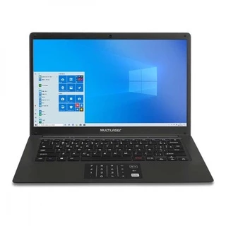 Notebook Multilaser 14 Pol. Pentium 4GB 64GB Win. 10 Preto - PC310