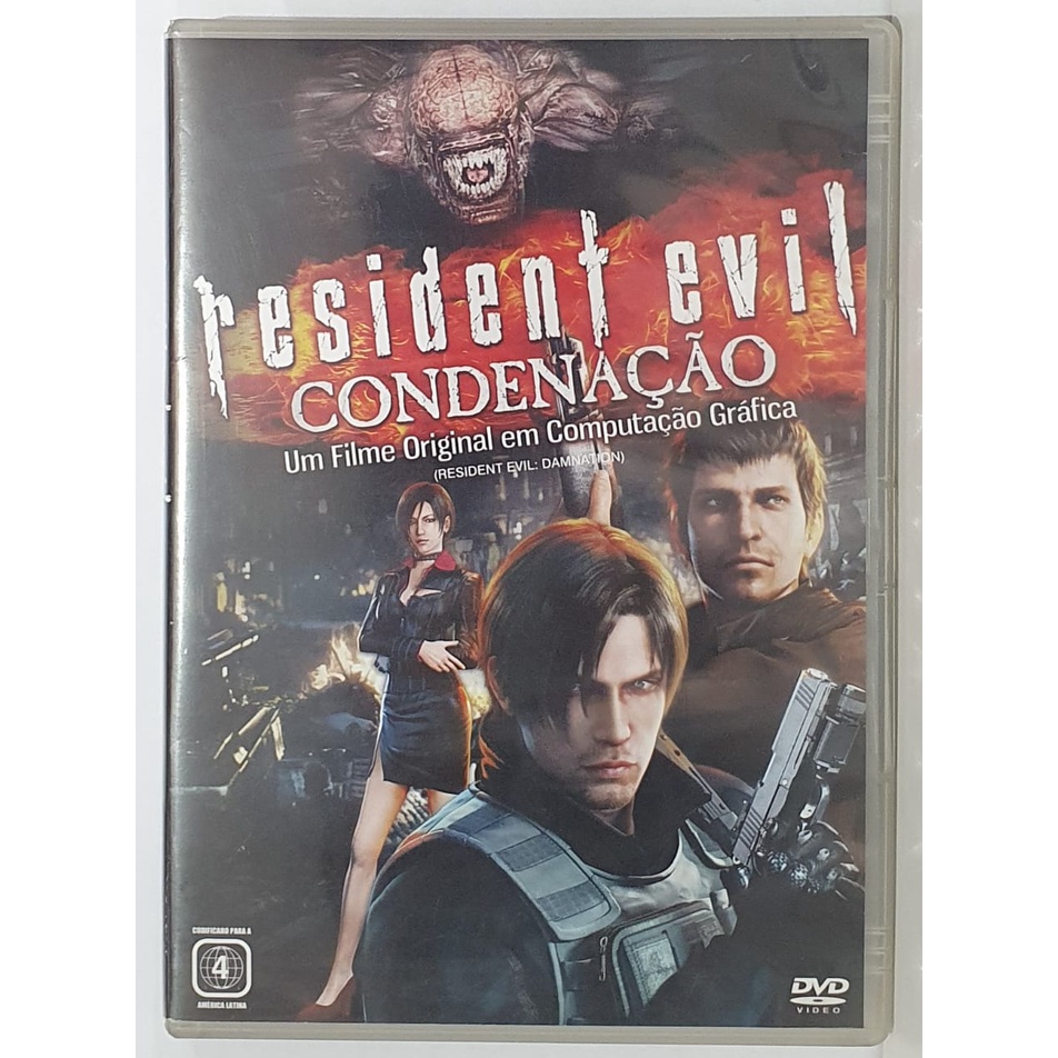 DVD Resident Evil: Condenação - Um Filme Original em Computação
