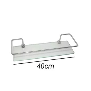 Porta Shampoo para Banheiro 40cm de Comprimento Reto Incolor Cód. 801