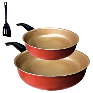 Conjunto Kit Frigideira Alta Funda 2 Peças 18cm E 22cm Antiaderente em Oferta na Shopee