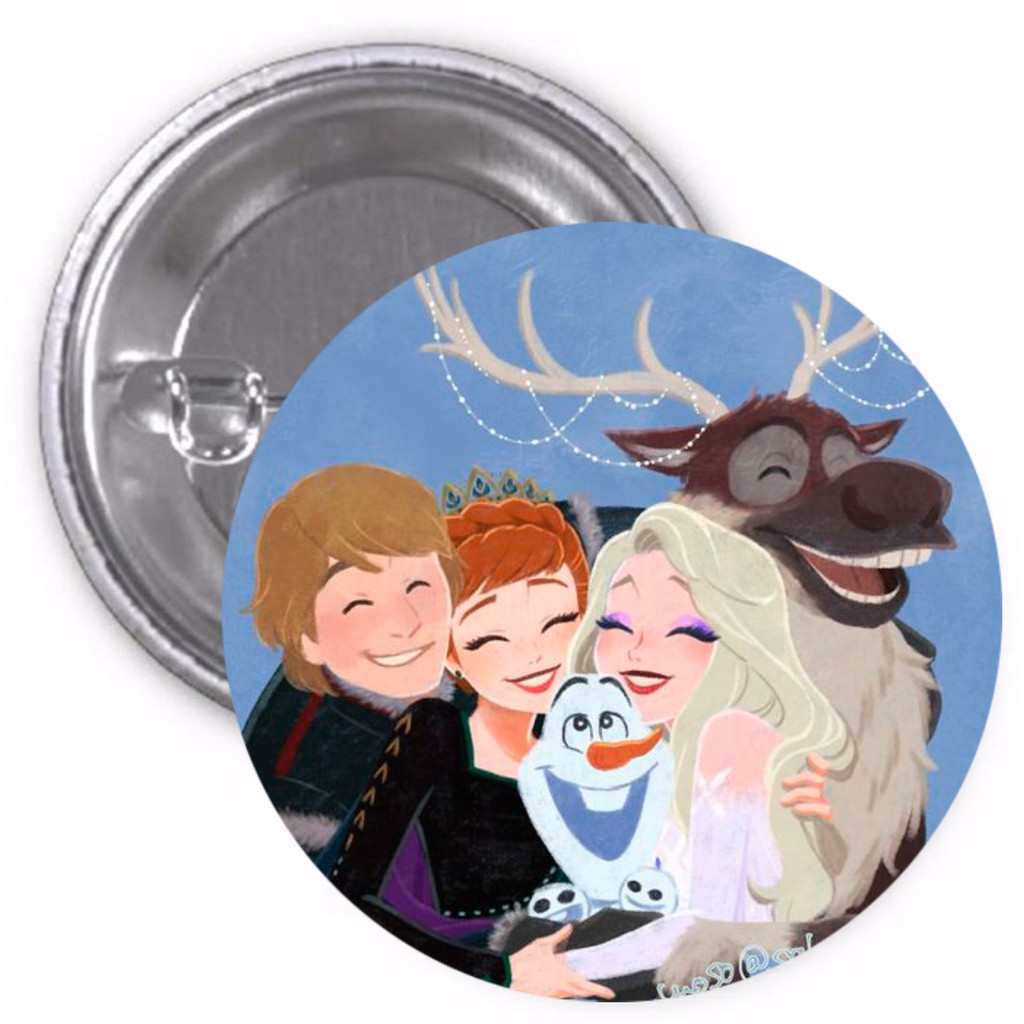 Botton Frozen elsa olaf boton botons buton butons button broche ...