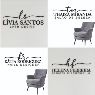 Logomarca Logo Personalizada em MDF 3MM.