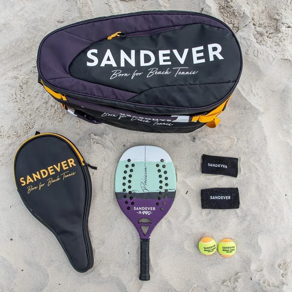Capa Para Raquete De Beach Tennis Com Espaço Carteira e Celular ...