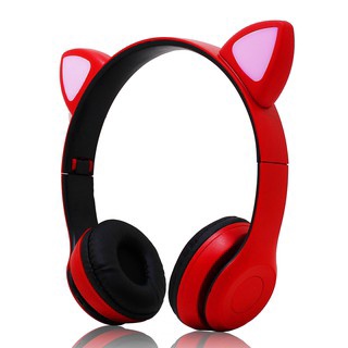 Fone Ouvido Orelha Gatinho Headphone Bluetooth Com Led E P2 - Zapach -  Eletrônicos e Beleza