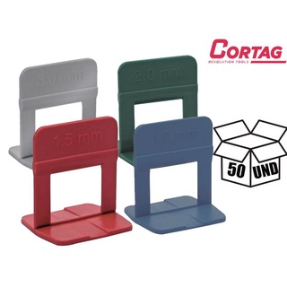 Espaçador Nivelador Piso E Porcelanato 1mm 1,5mm 2mm 3mm 50 Pçs Cortag