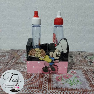 Porta adoçante Mickey e Minnie