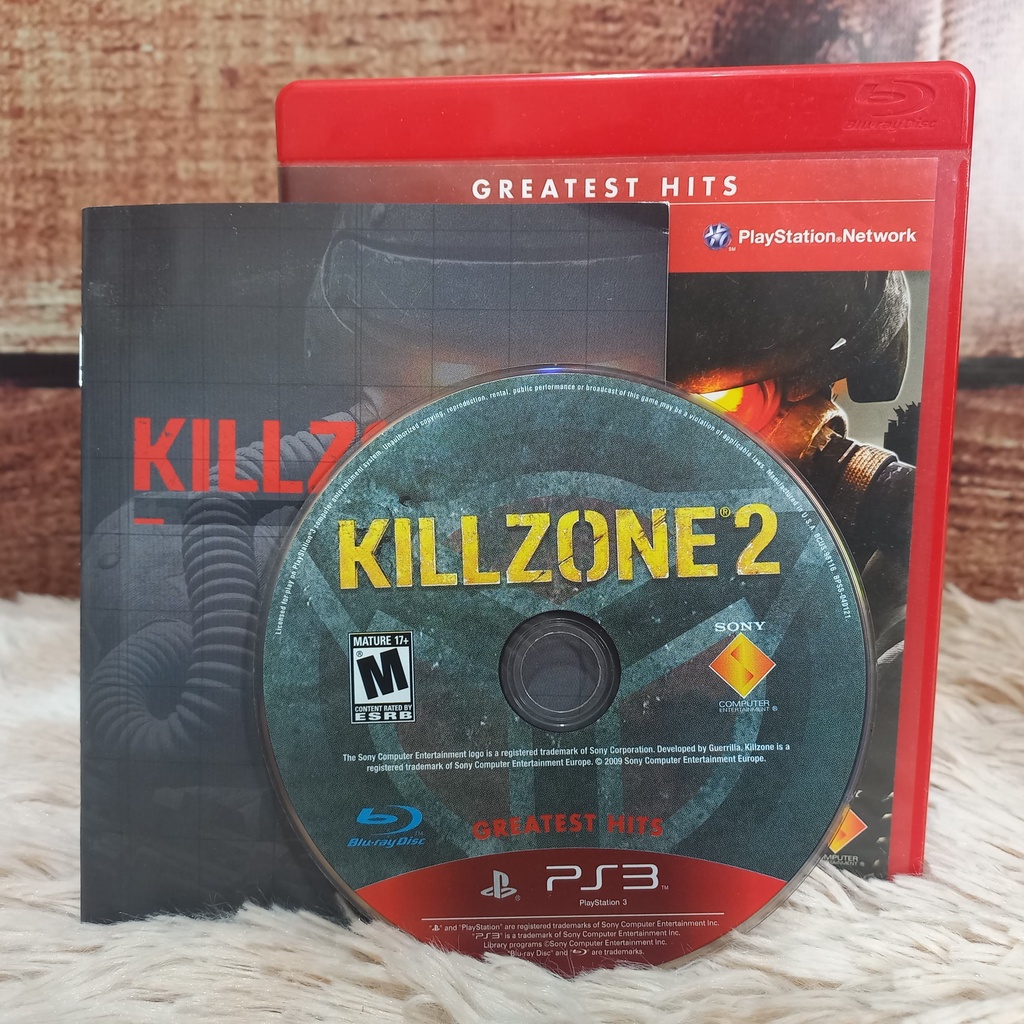 Killzone 2 Playstation 3 Ps3 Original Funcionando Perfeitamente