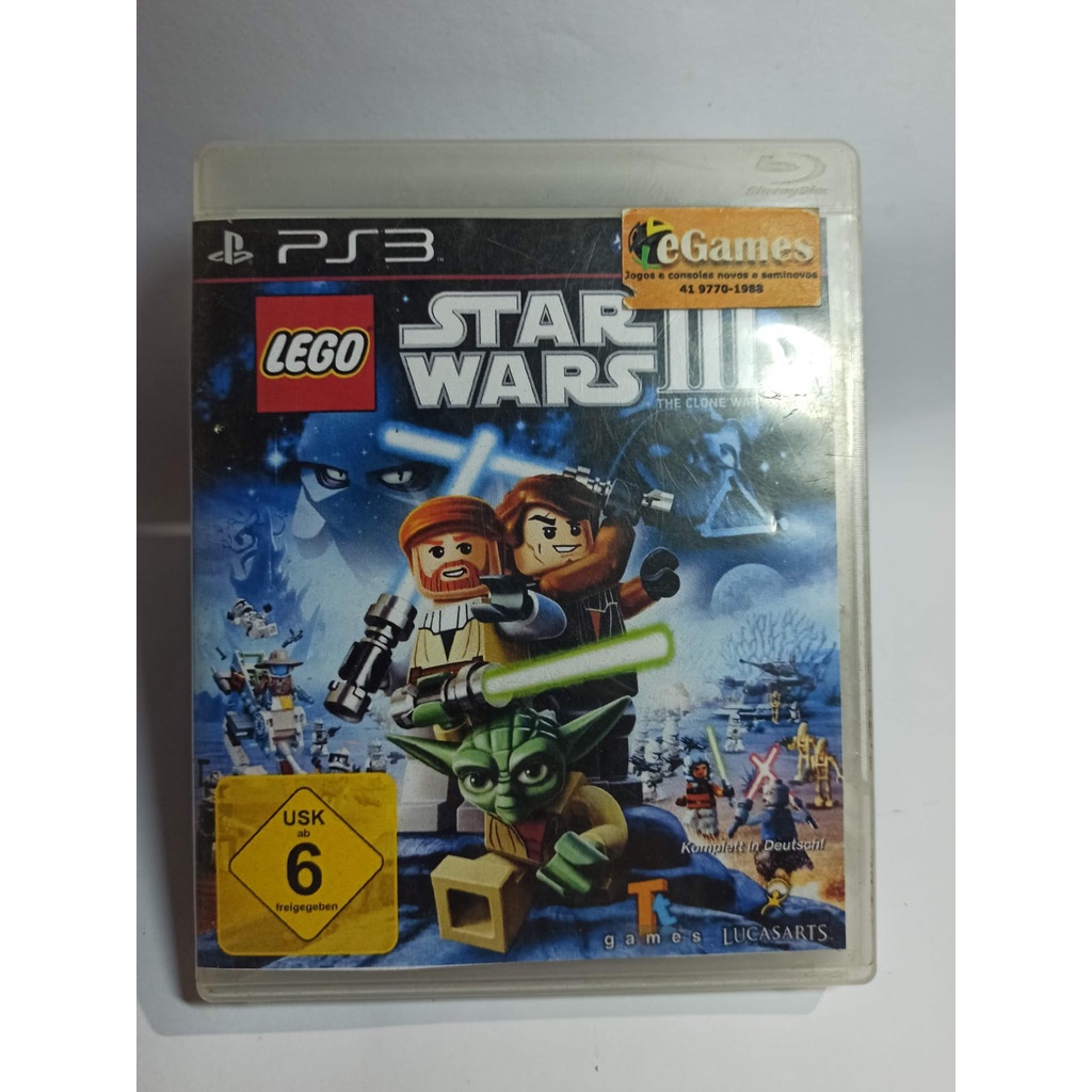 Jogo Lego Star Wars The Force Awakes - Playstation 3 Ps3 - Mídia Física  Original