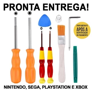 Conjunto De Chaves Kit De Ferramentas Nintendo, Sega, Etc..