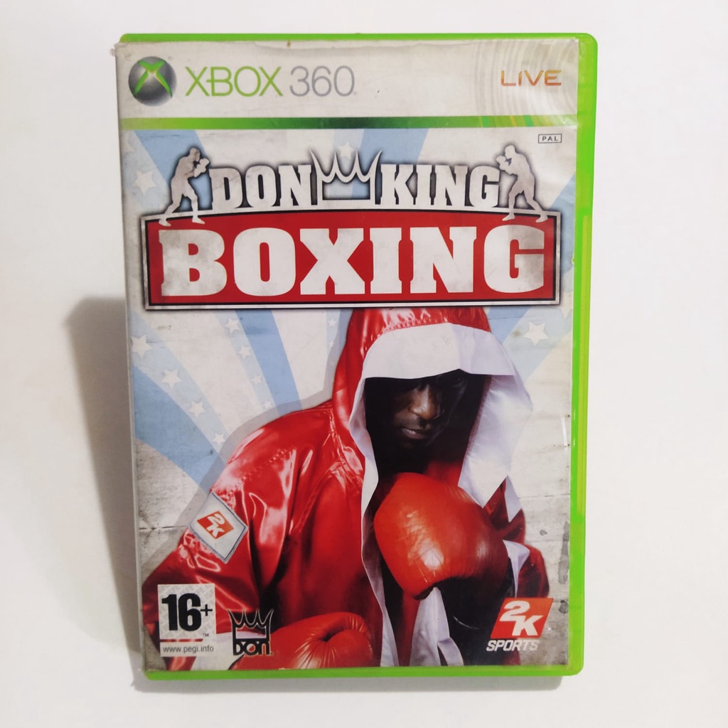 Don King Boxing Xbox 360 F sico Seminovo Original
