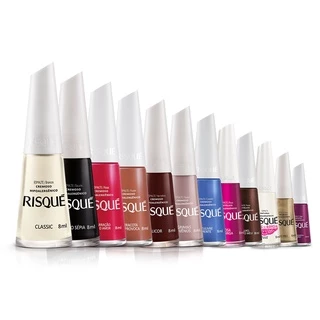Kit 55 Esmaltes Risque Manicure Profissional - ( Escolha a Cor )