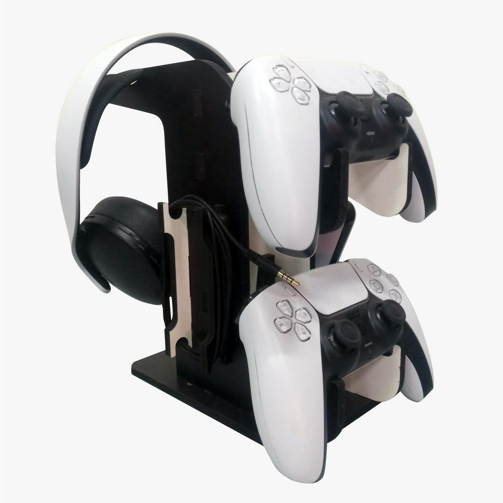 Suporte 2 Controles Playstation5 Ps5 Headphone De Parede Vn :  : Games e Consoles