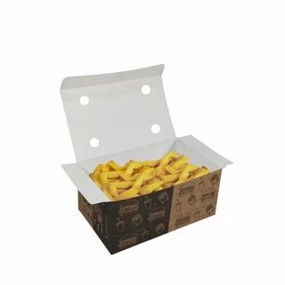 50 - Caixa Box Delivery Porção Batata frita Individual Al-g14