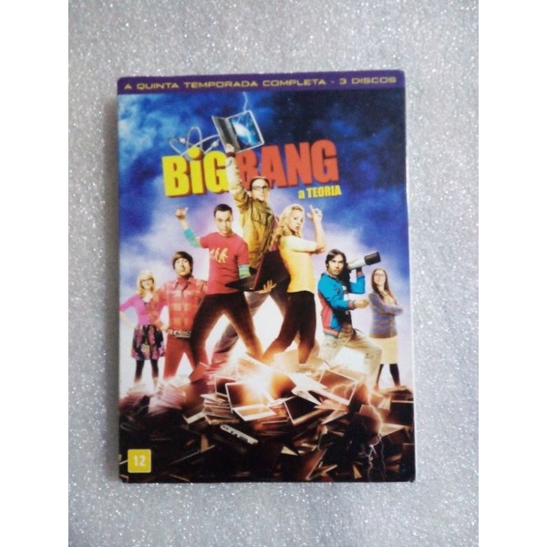 Box Dvd Big Bang A Teoria 5ª Temporada Completa /Original | Shopee Brasil