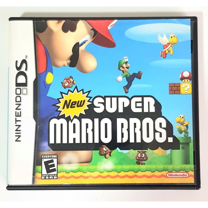 New Super Mario Bros Ds Fita Original Americana Shopee Brasil