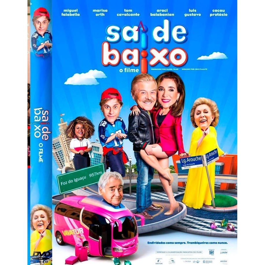 Dvd Sai De Baixo: O Filme (2019) REF:04IE | Shopee Brasil