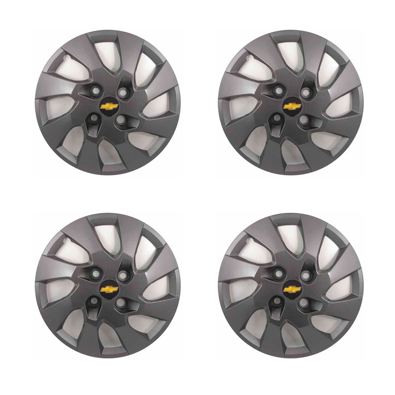 4 Calota Roda De Ferro Tampinha Centrinho Tampa Miolo Carlota Celta Corsa Wind Gm Sedan Aro 13 + Emblema