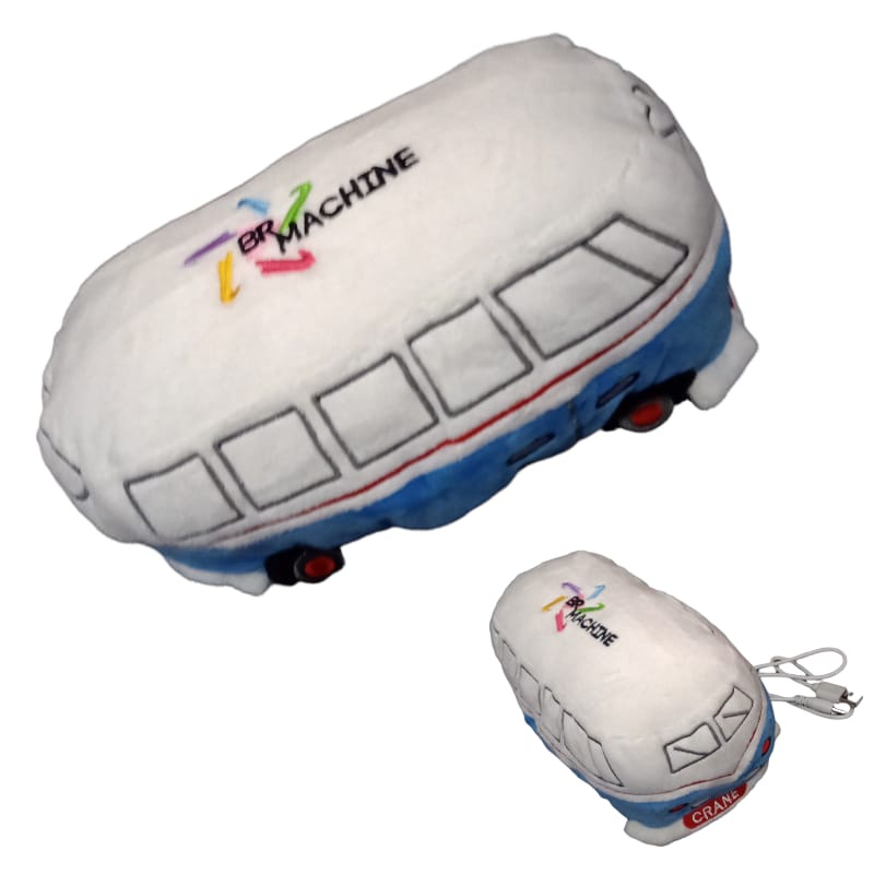 Bicho / Bichinho Ursinho De Pelúcia Kombi Eletrônica Com Bluetooth