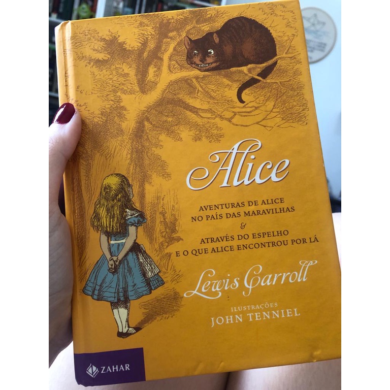 Livro - Alice: edição bolso de luxo: Aventuras de Alice no País das  Maravilhas & Através do Espelho e o que Alice encontrou por lá em Promoção  na Americanas