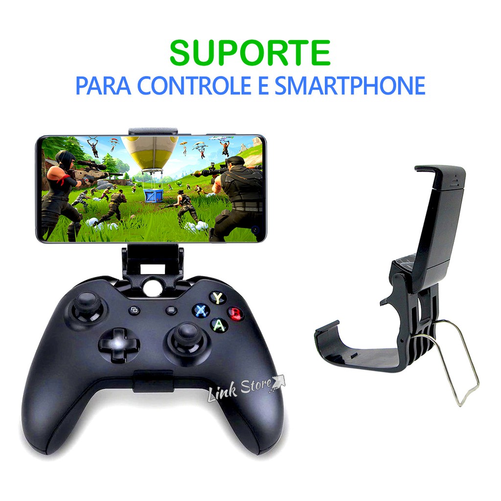 Suporte Base Controle Xbox One Xcloud Smartphone Android Ios Acessório  Gamepad P/ Jogar Celular ( Apenas Suporte )