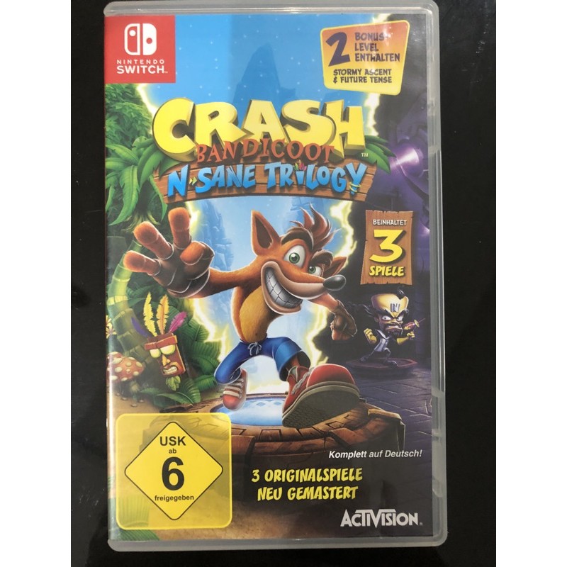 Trilogia Crash - Nintendo Switch | Shopee Brasil