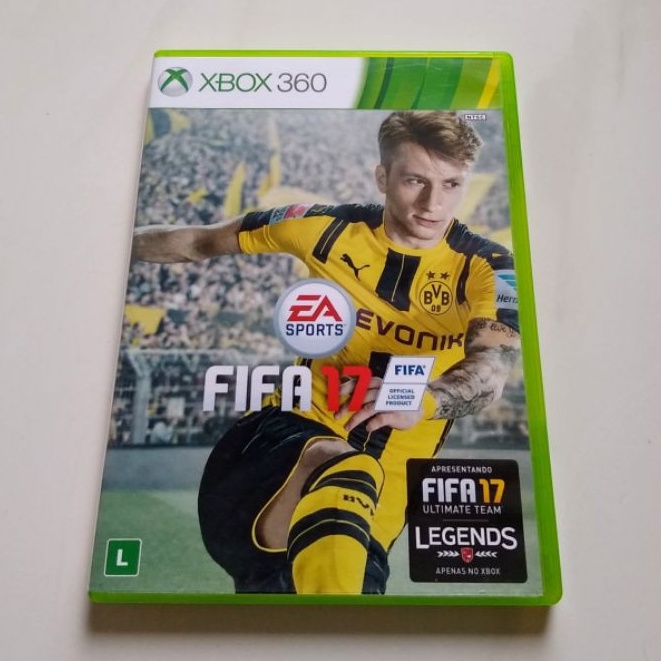 Fifa 17 xbox 360 original  +29 anúncios na OLX Brasil