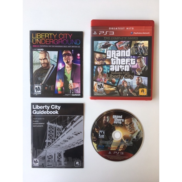 Grand Theft Auto Episodes Liberty City Gta Ps3 Mídia Física em Promoção na  Americanas