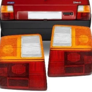 Lente lanterna traseira Uno 85 86 87 88 89 90 91 92 93 94 95 96 97 98 99 2000 2001 2002 2003 2004 Unidade em Oferta na Shopee