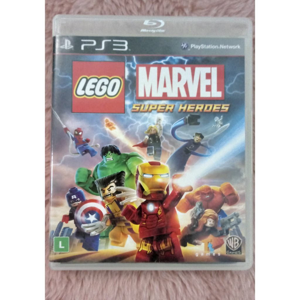 Lego Marvel Super Heroes PS3 | Shopee Brasil