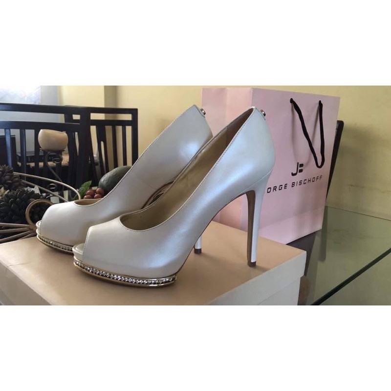 Peep toe jorge bischoff hot sale noiva