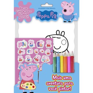 Peppa pig para colorir 🐷 –