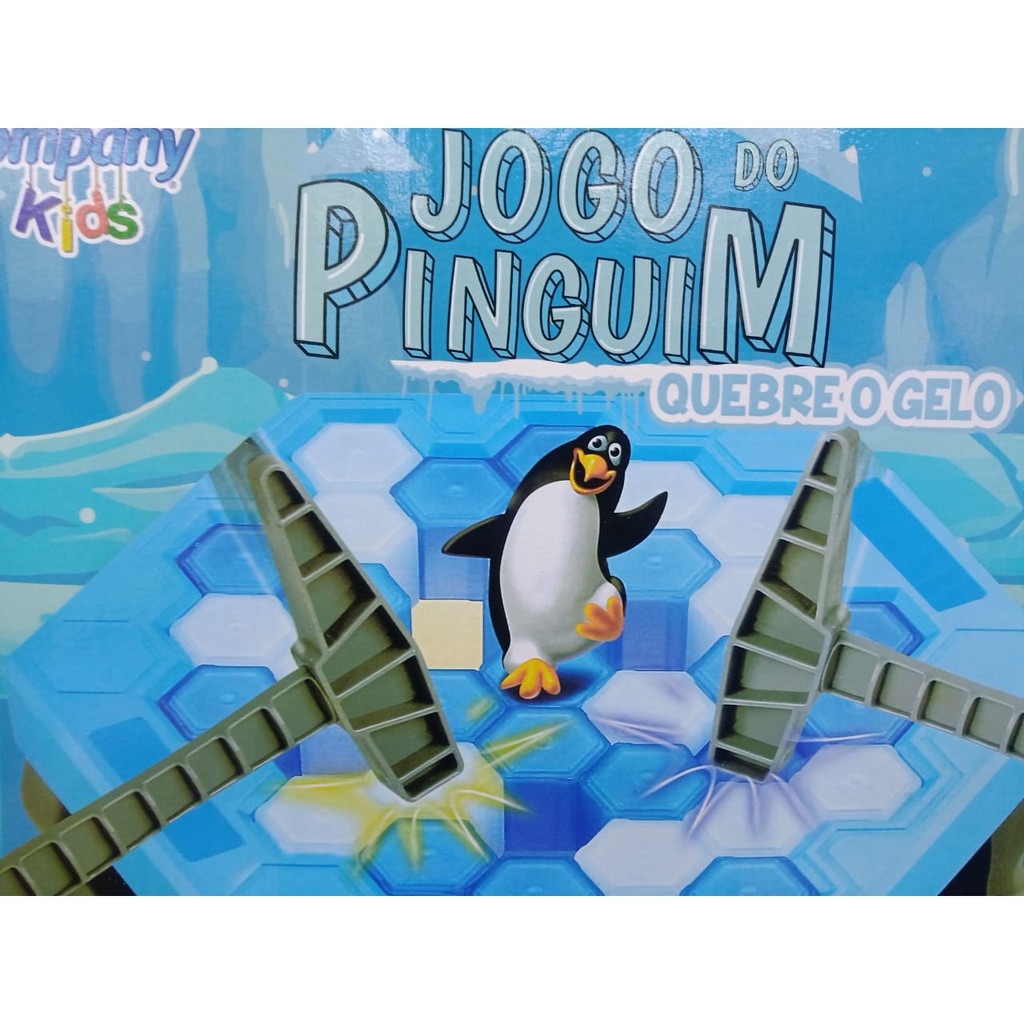 Jogo Pinguim Equilibra Cubos Jogo Solo Pinguim Quebra Gelo