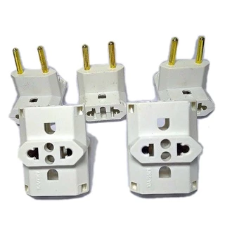 Adaptador De Tomada Benjamin Te Kit 100 Peças Plugue Pino