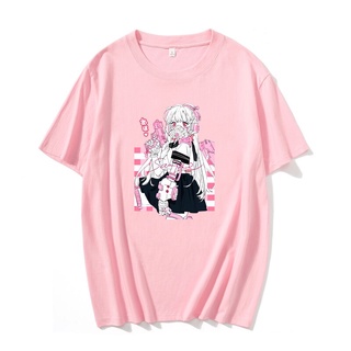 Camiseta Kawaii Anime Girl Print, manga curta gola redonda Top casual para  primavera e verão, roupas femininas - Temu Portugal