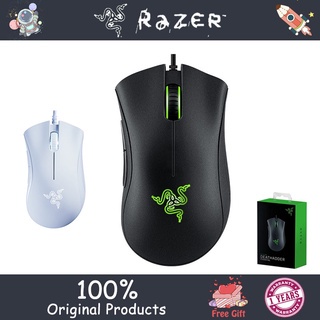 Razer Mouse Óptico Ergonômico De DeathAdder 6400DPI Com Fio USB