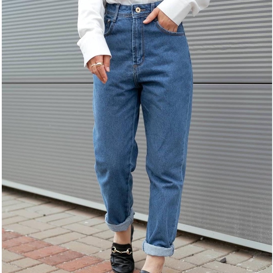 Calça estilo hot sale mom jeans