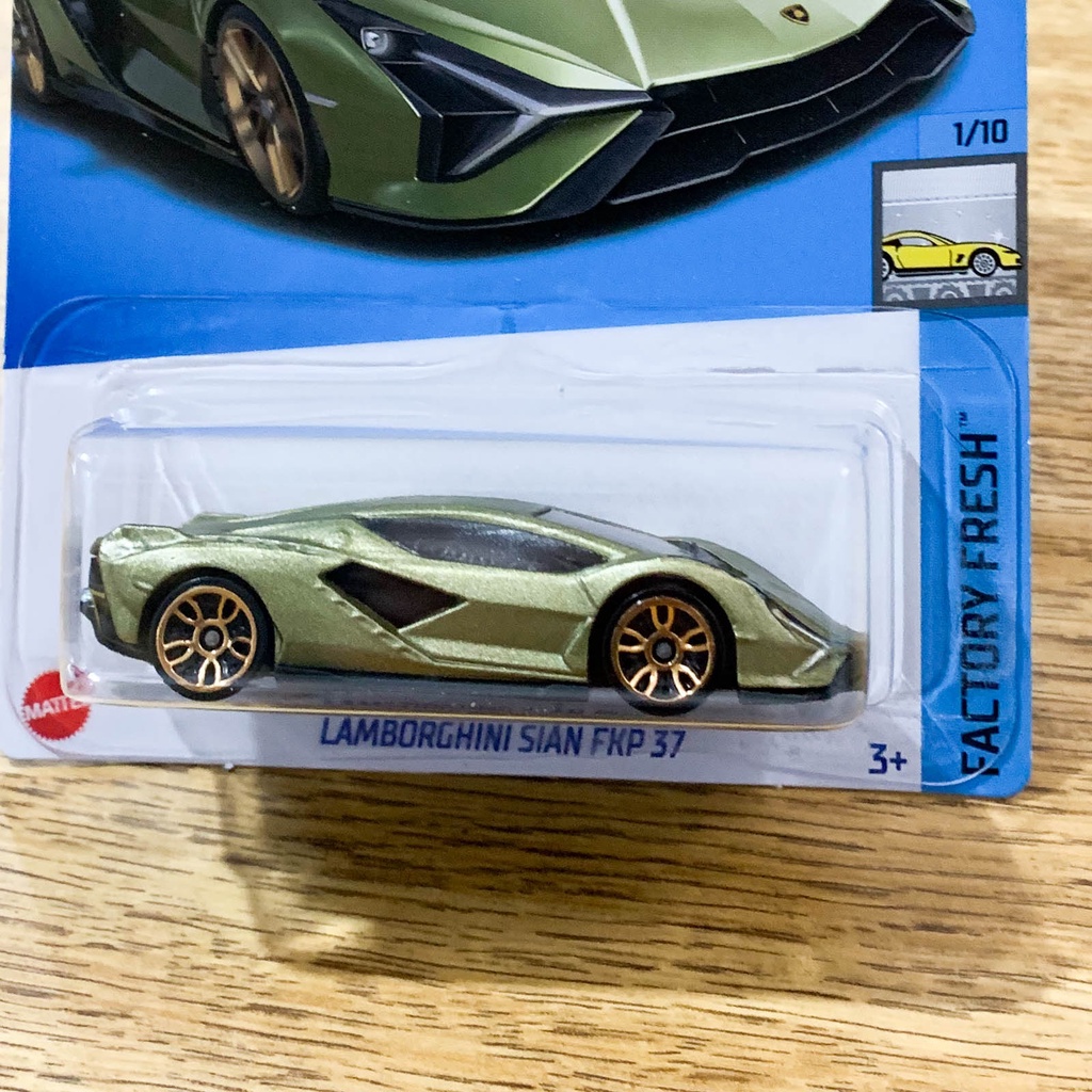 Carrinho Hot Wheels - Lamborghini Essenza SCV12 - Mattel - Verde