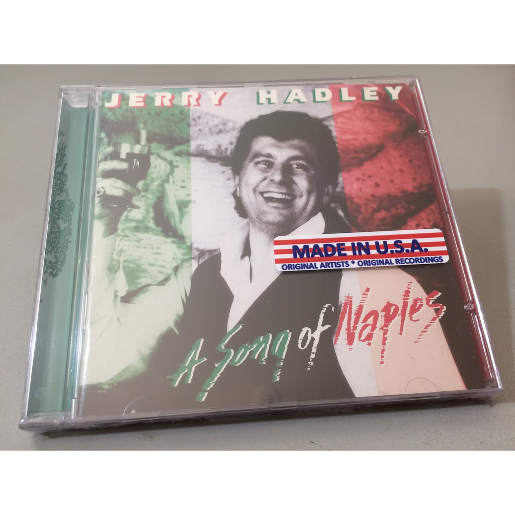 Jerry Hadley - A Song Of Naples Cd (RARO!!!) Novo Lacrado de Fabrica ...