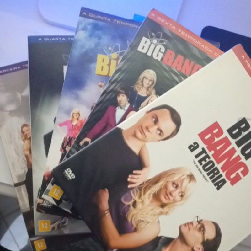 DVD Big Bang a teoria "The Big Bang Theory" | Shopee Brasil