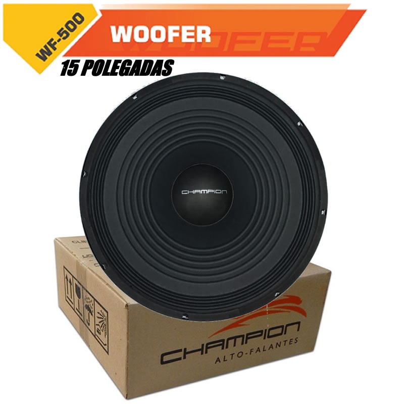 Woofer 15 Polegadas Propaganda Volante Som Ambiente Grave